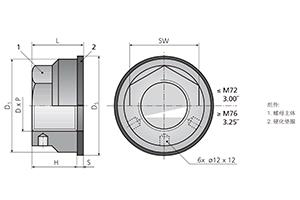 10.ESX12 高強(qiáng)度彈性伸縮螺母系列